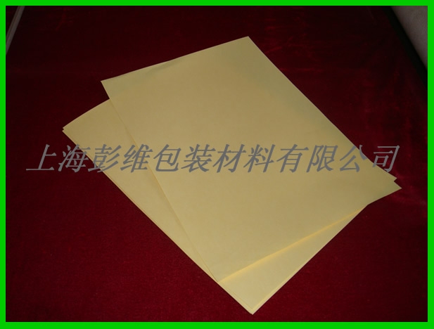 專(zhuān)業(yè)生產(chǎn)轉(zhuǎn)移印花專(zhuān)用95g黃彩牛單面離型紙、硅油紙