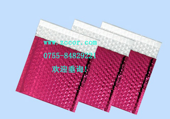 質(zhì)優(yōu)價(jià)廉運(yùn)輸包裝袋，彩色鍍鋁膜復(fù)合氣泡袋，廣東精美氣泡信封圖