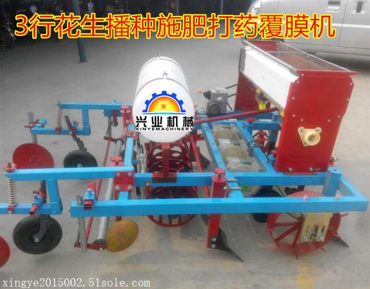 手扶覆膜機 花生覆膜播種機 精準單粒花生覆膜機