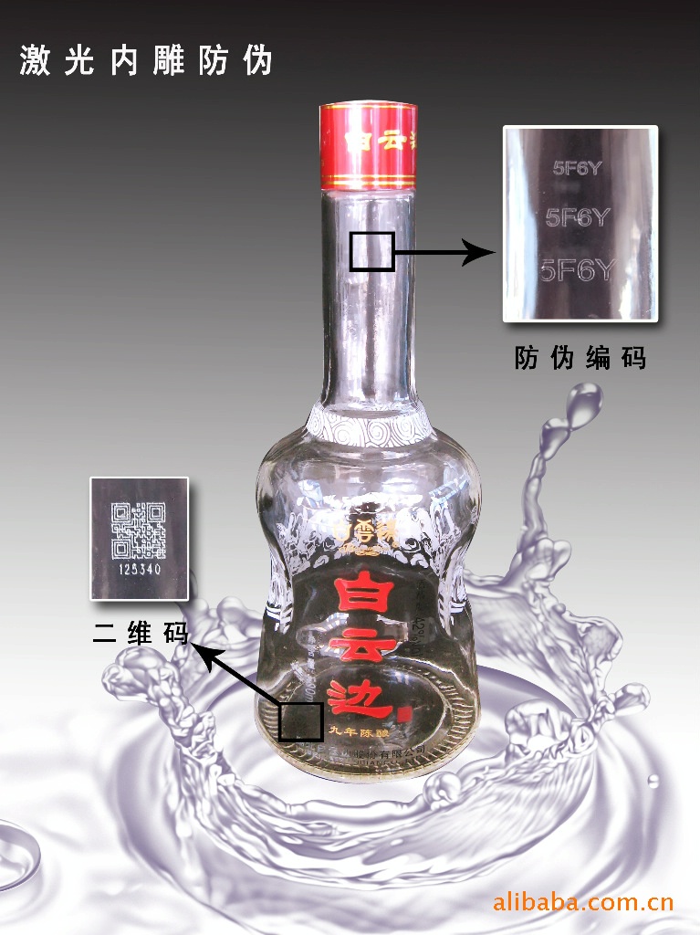 河南鄭州酒瓶激光噴碼機、酒水專用激光打碼機